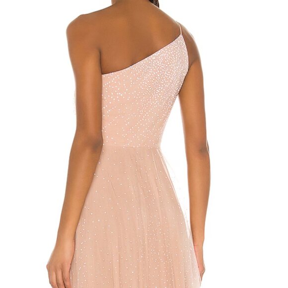 SAU LEE Blanche Dress - Nude/Mauve - Picture 2 of 9